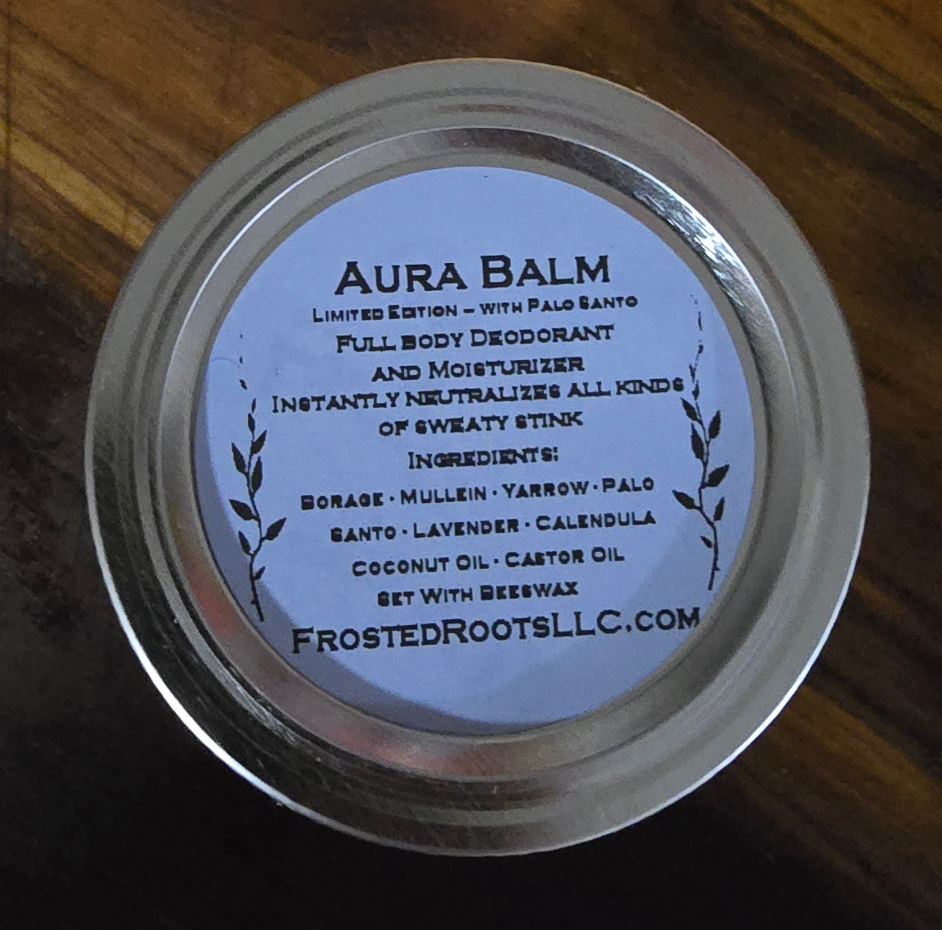 Aura Balm - Limited Edition with Palo Santo added